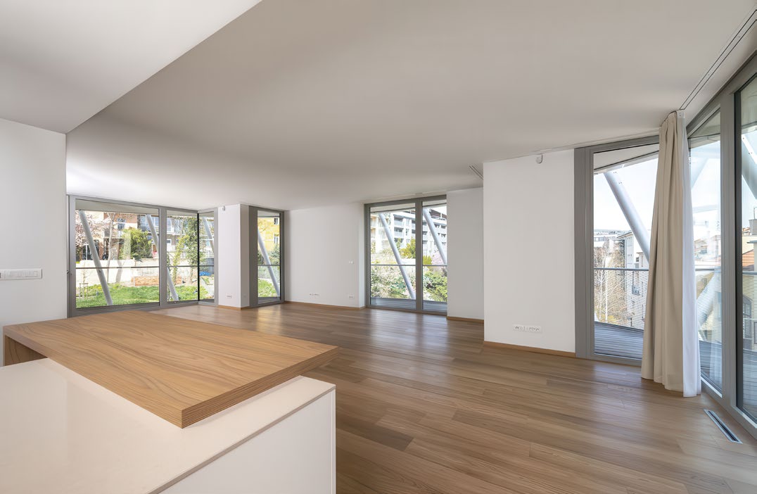 An unfurnished apartment at Ellipsis