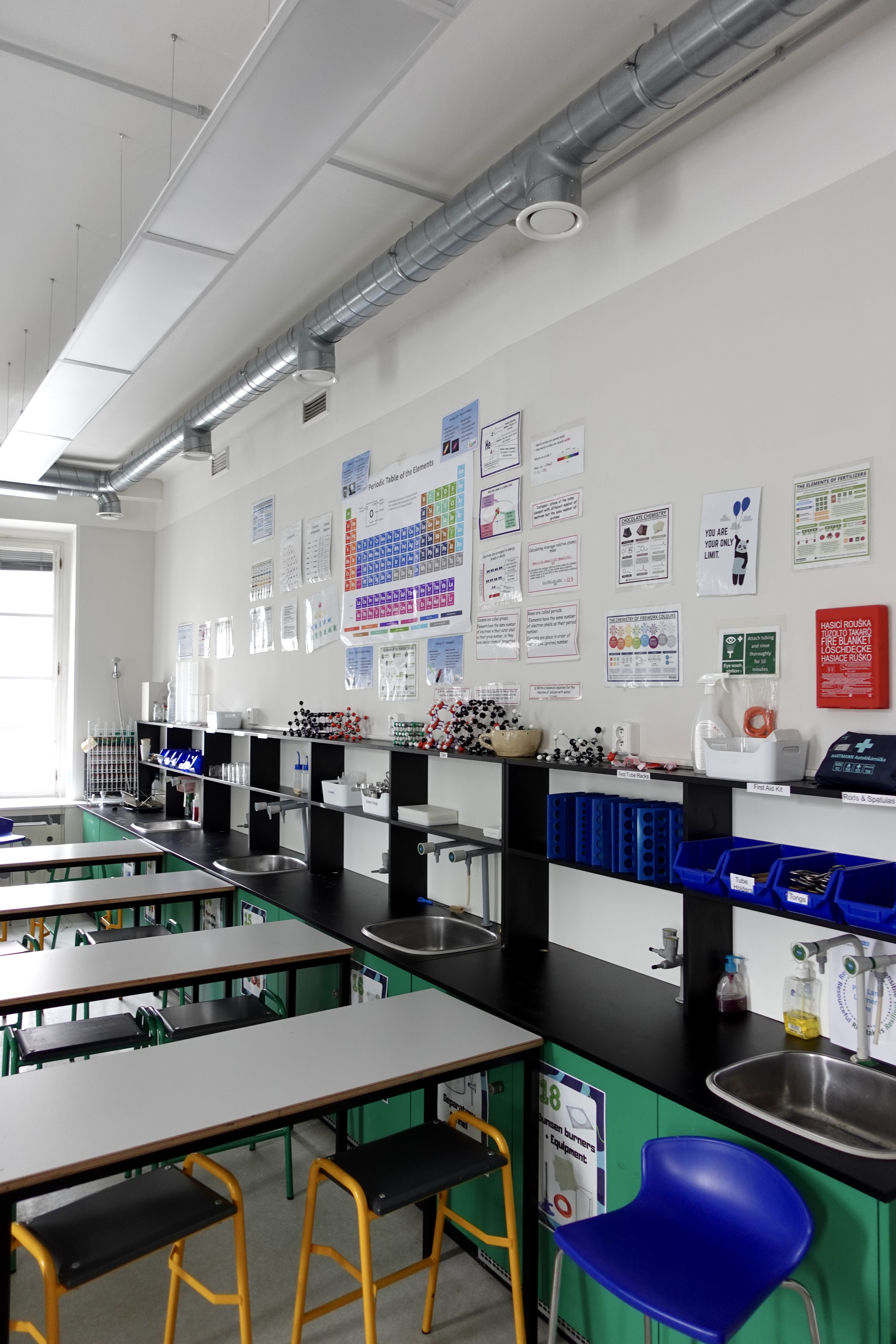 Letenská, science laboratory