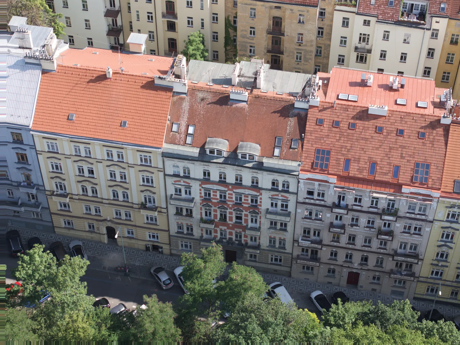 Polská residential building, Vinohrady, Prague