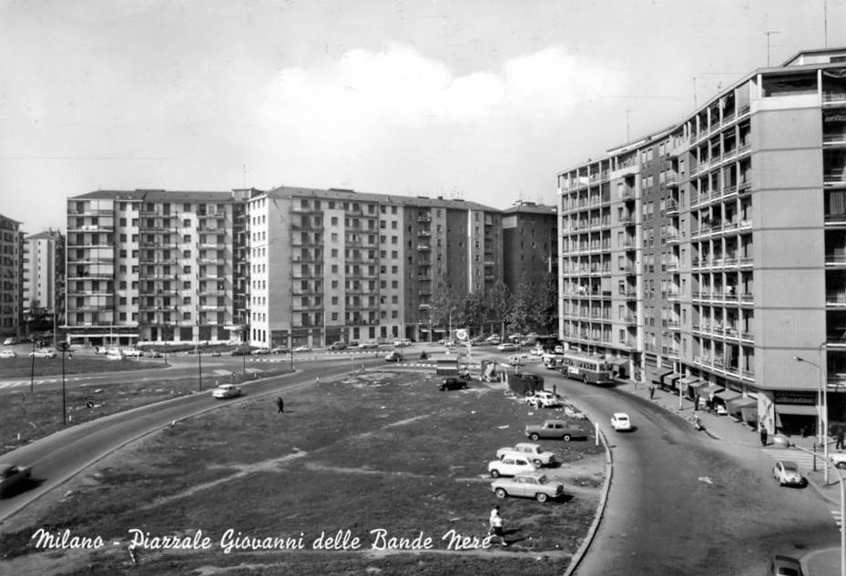 Residential development in the Bande Nere district of West Milan