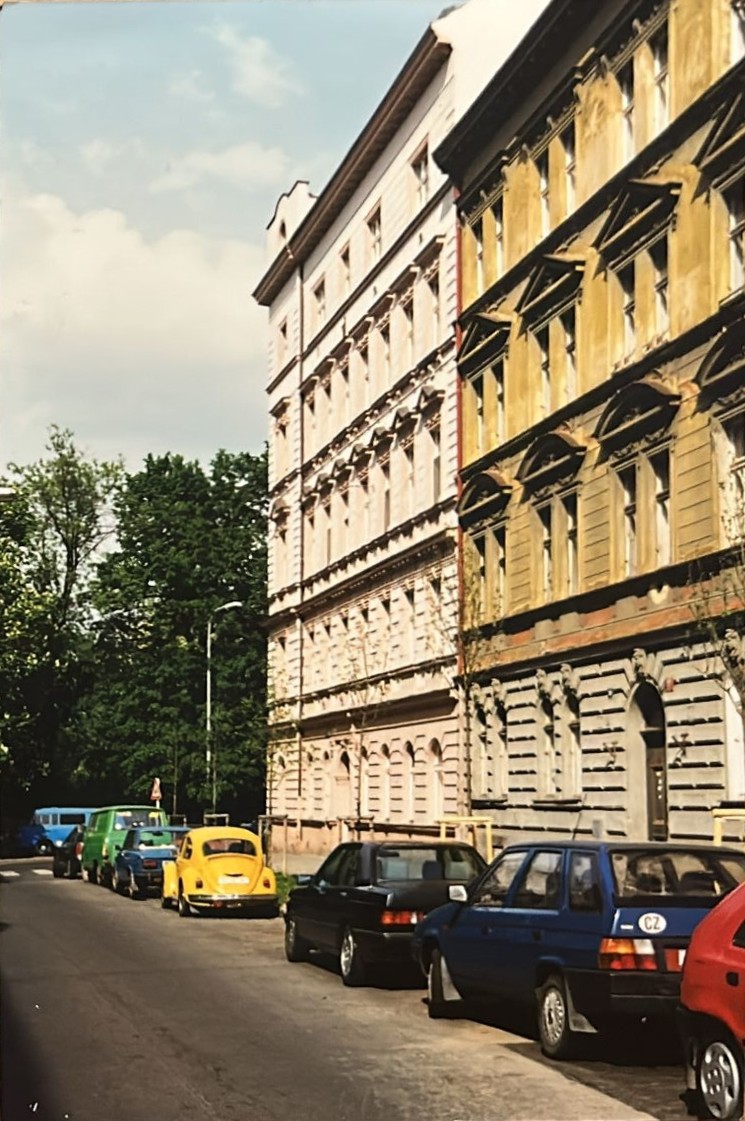 The Polská building in Prague, 1990s